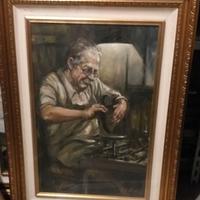 Quadro pittore Roberto Baldassarini (1925-2019)