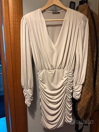 Mini abito drappeggiato