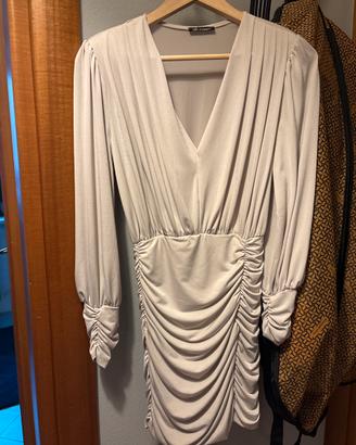 Mini abito drappeggiato