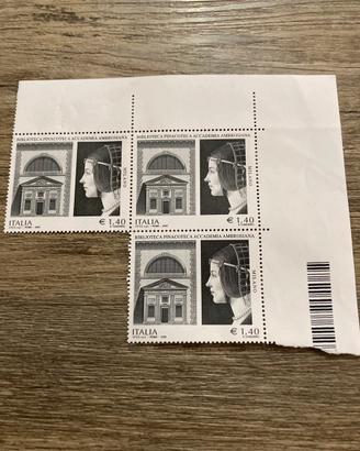 Francobolli Accademia Ambrosiana