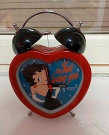 sveglia di Betty Boop da collezione 
