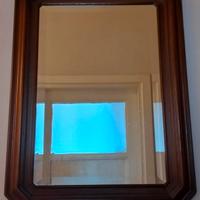 Specchio vintage in legno