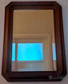 Specchio vintage in legno