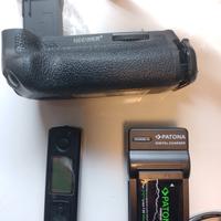 battery grip e batteria patona per Canon 750d