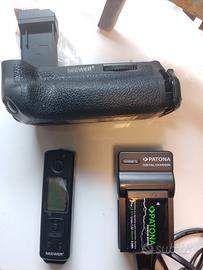 battery grip e batteria patona per Canon 750d