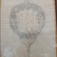 Disegno antico per realizzare un grande soffietto 