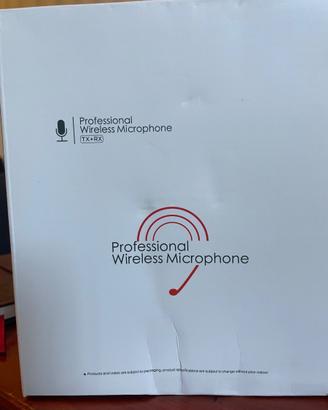 Microfono WIRELESS per strumenti a fiato
