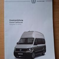 manuali Volkswagen Grand California  2022