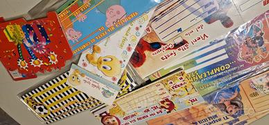 biglietti inviti compleanno 