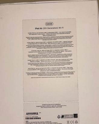 IPAD AIR 2022 64 GB WIFI CON APPLE PENCIL