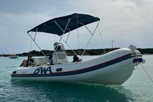 Tendalino blu per gommone