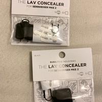 The LAV CONCEALER for SENNHEISER MKE 2 - BK (2 pz)