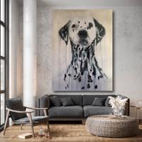 Quadro olio e acrilico su tela grande 180x137