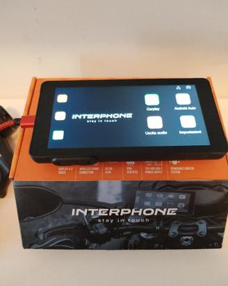 navigatore moto interphone Ridesync 5.5'
