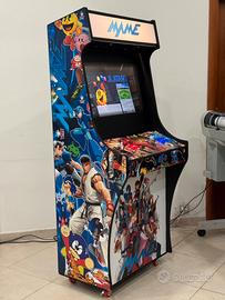 Box arcade videogame anni 80 mame