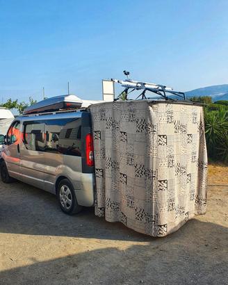 van camperizzato opel vivaro passo lungo
