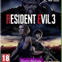 Resident evil 3 Remake xbox one