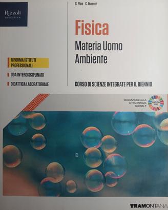 Fisica , materia uomo ambiente  9788823360396