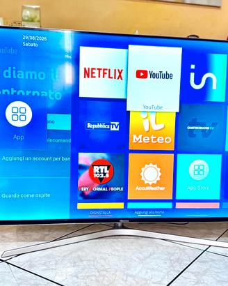 smart TV Hisense 55 pollici 4k HDR 