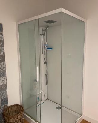 Box doccia novellini glax 120x90 sx