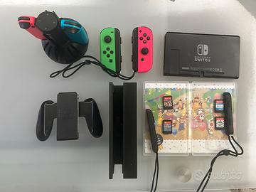 Nintendo Switch Dock 4Joycon Acessori Giochi
