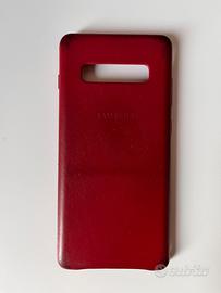 Samsung S10+ Leather Cover