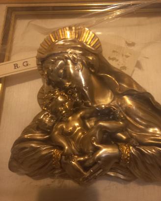 Quadro con Madonna d'argento 