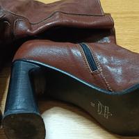 stivaletti donna marrone numero 39 