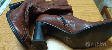 stivaletti donna marrone numero 39 