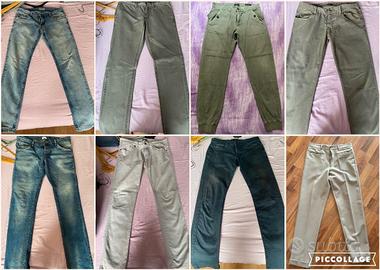 8 Paia pantaloni uomo