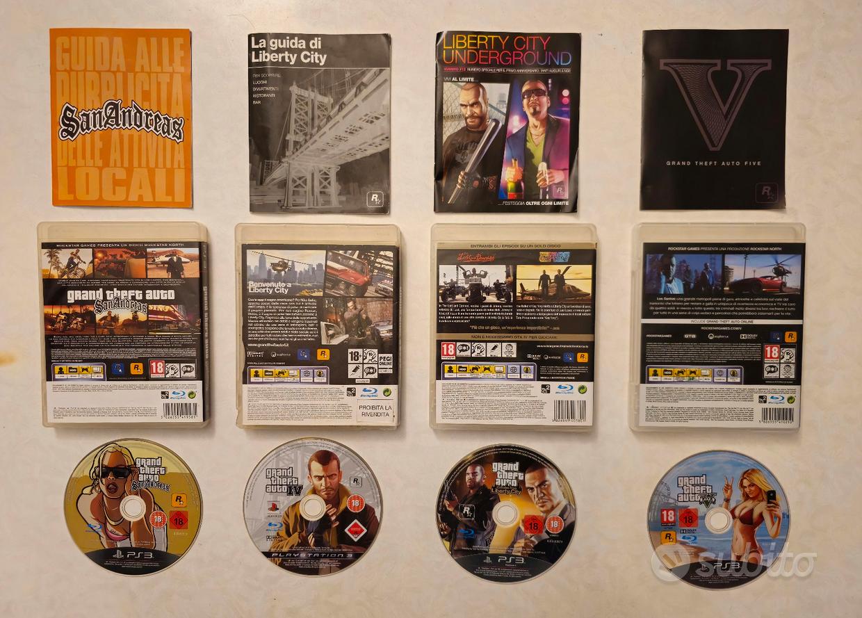 GIOCHI PER SONY PLAYSTATION 3 PS3 USATI FUNZIONANTI TIPO GTA5 FIFA