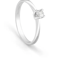 Anello SALVINI in oro bianco con diamante