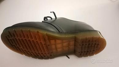 Dr Martens 1461 smooth, nero con 3 occhielli