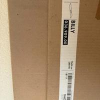 2 mensole vetro BILLY IKEA 76x26 cm