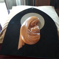 Icona sacra sopraletto vintage