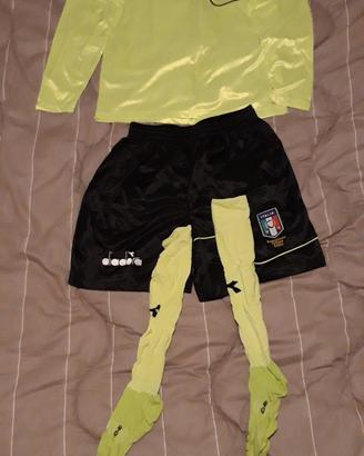 Divisa da arbitro AIA FIGC gialla