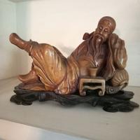 SCULTURA CINESE SU PIETRA SAPONARIA