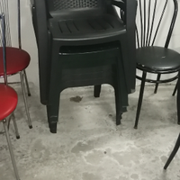 Sedie in plastica per esterni