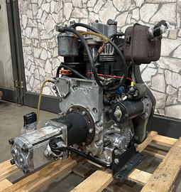 Motore Lombardini 7 LD 665 diesel con pompa olio