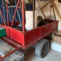 Carrello per motocoltivatore pasquali o motozappa