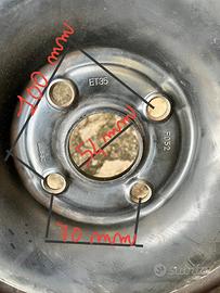 Cerchi in ferro da 15