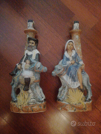Bottiglie vintage di arte Sarda