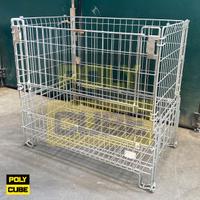 Ceste in filo metallico zincate usate