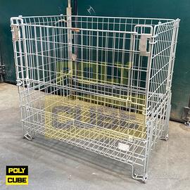 Ceste in filo metallico zincate usate