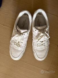 Scarpe Valentino bianche one stud