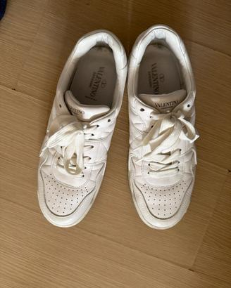 Scarpe Valentino bianche one stud