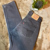 Vintage Long Jeans Levi's 517, Dark Grey Y2K