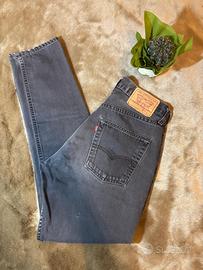 Vintage Long Jeans Levi's 517, Dark Grey Y2K