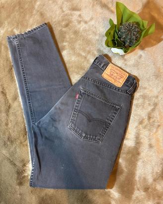 Vintage Long Jeans Levi's 517, Dark Grey Y2K