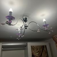 Lampadario in cristallo